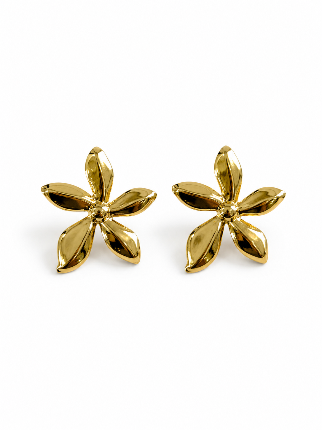 Flower earrings