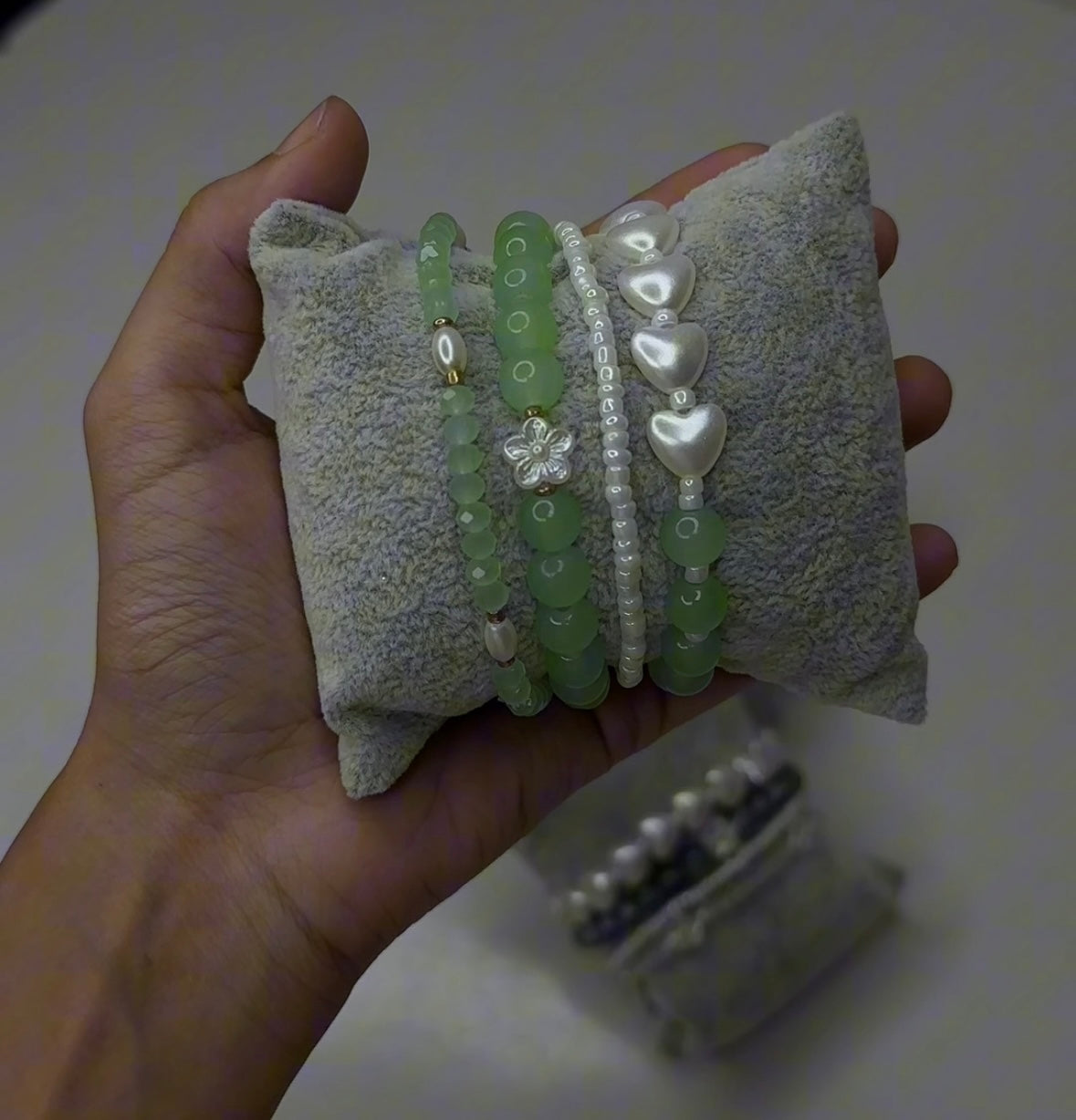 Pastel green stack (pack 4)