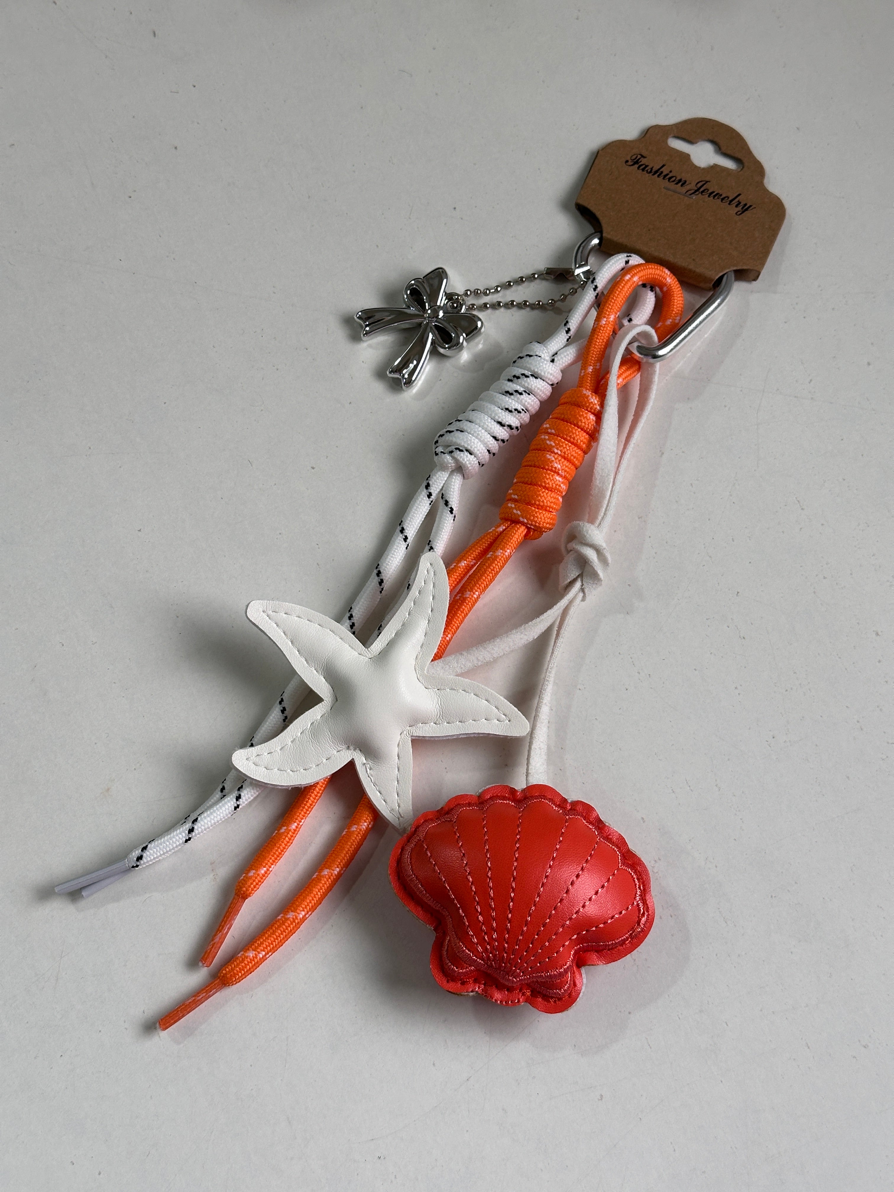 Starry Shell multiple keychain 🧶