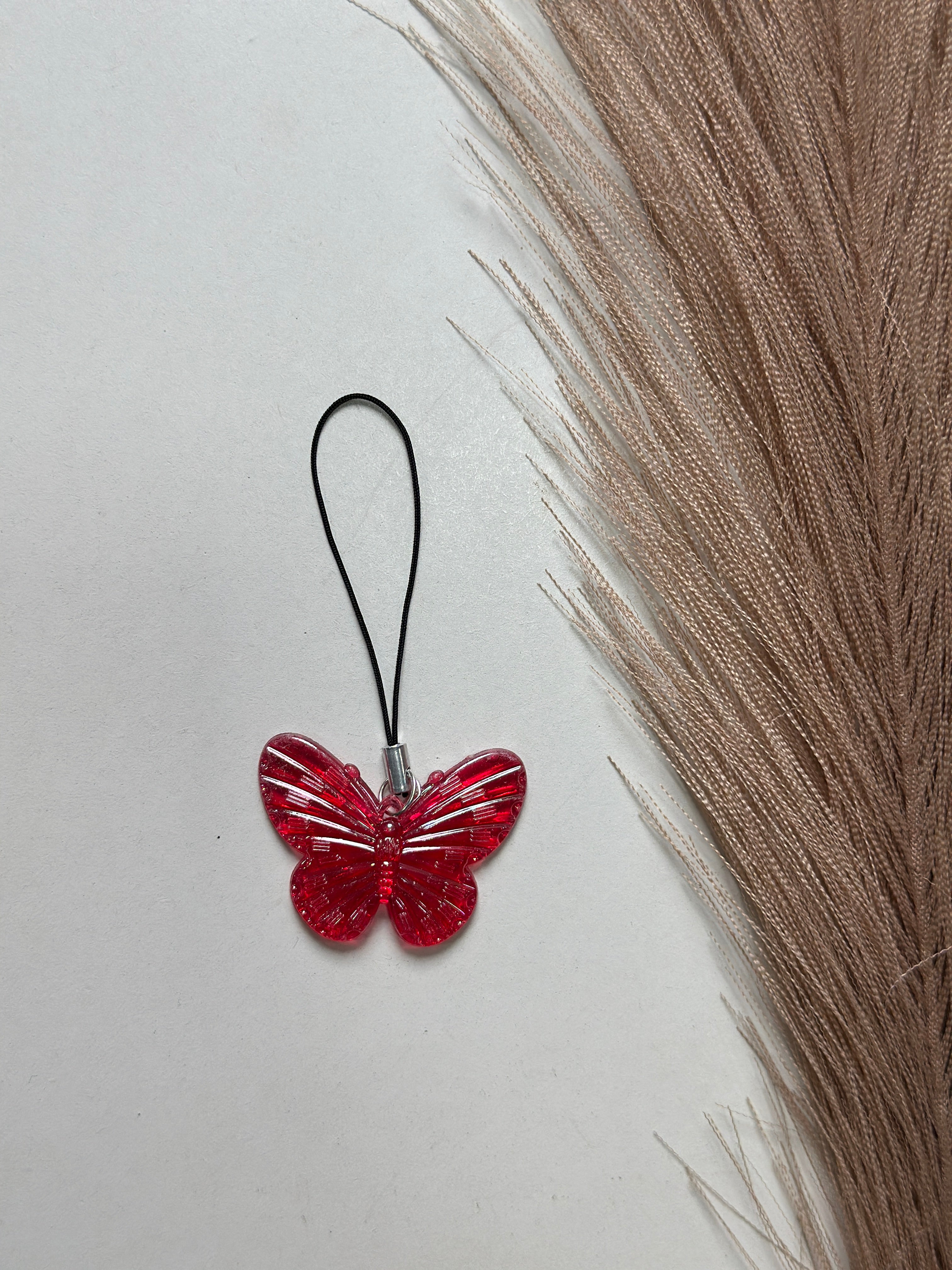 Butterfly phone charm