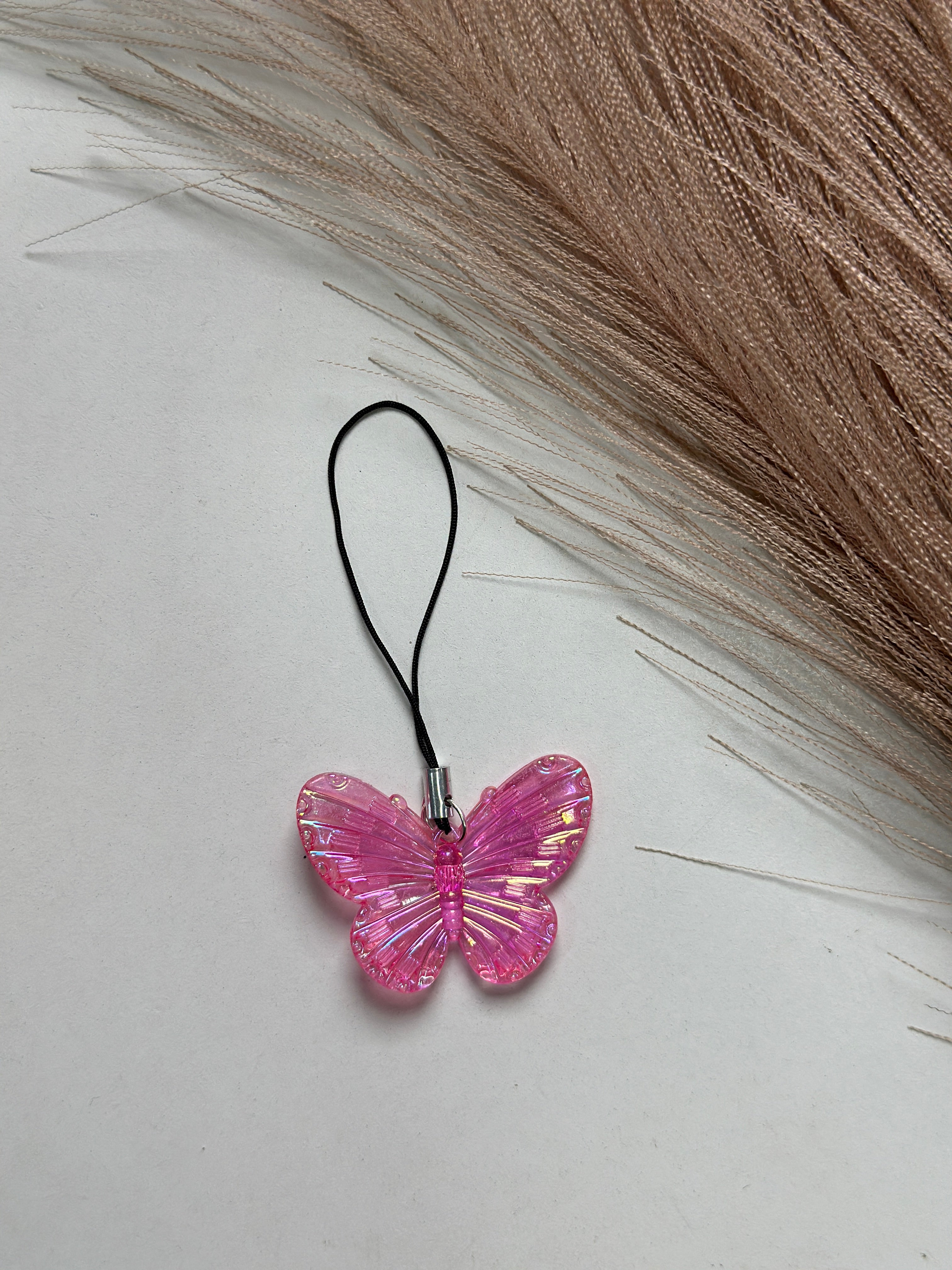 Butterfly phone charm